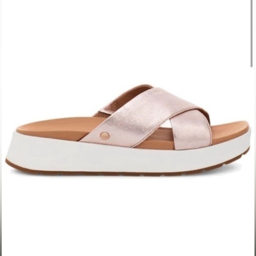 UGG Women's Metallic Slide Sandals